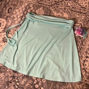 Reel Legends Beach coverup Convertible skirt beach tunic top Aruba aqua UPF50 L
